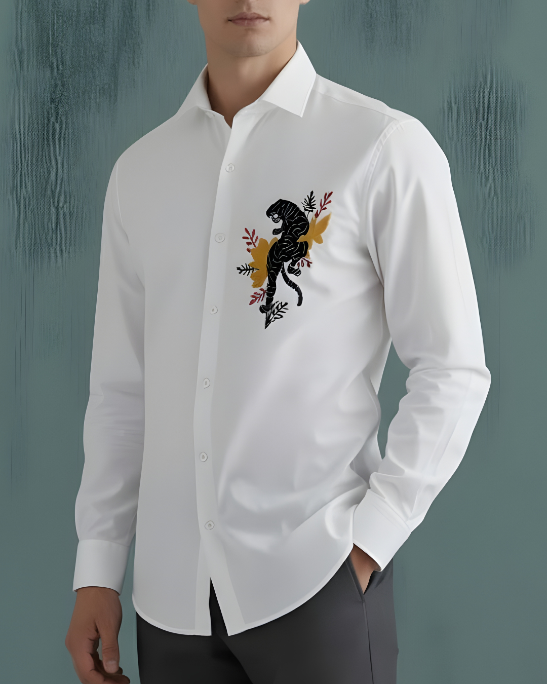 Beast Within - Embroidered shirt