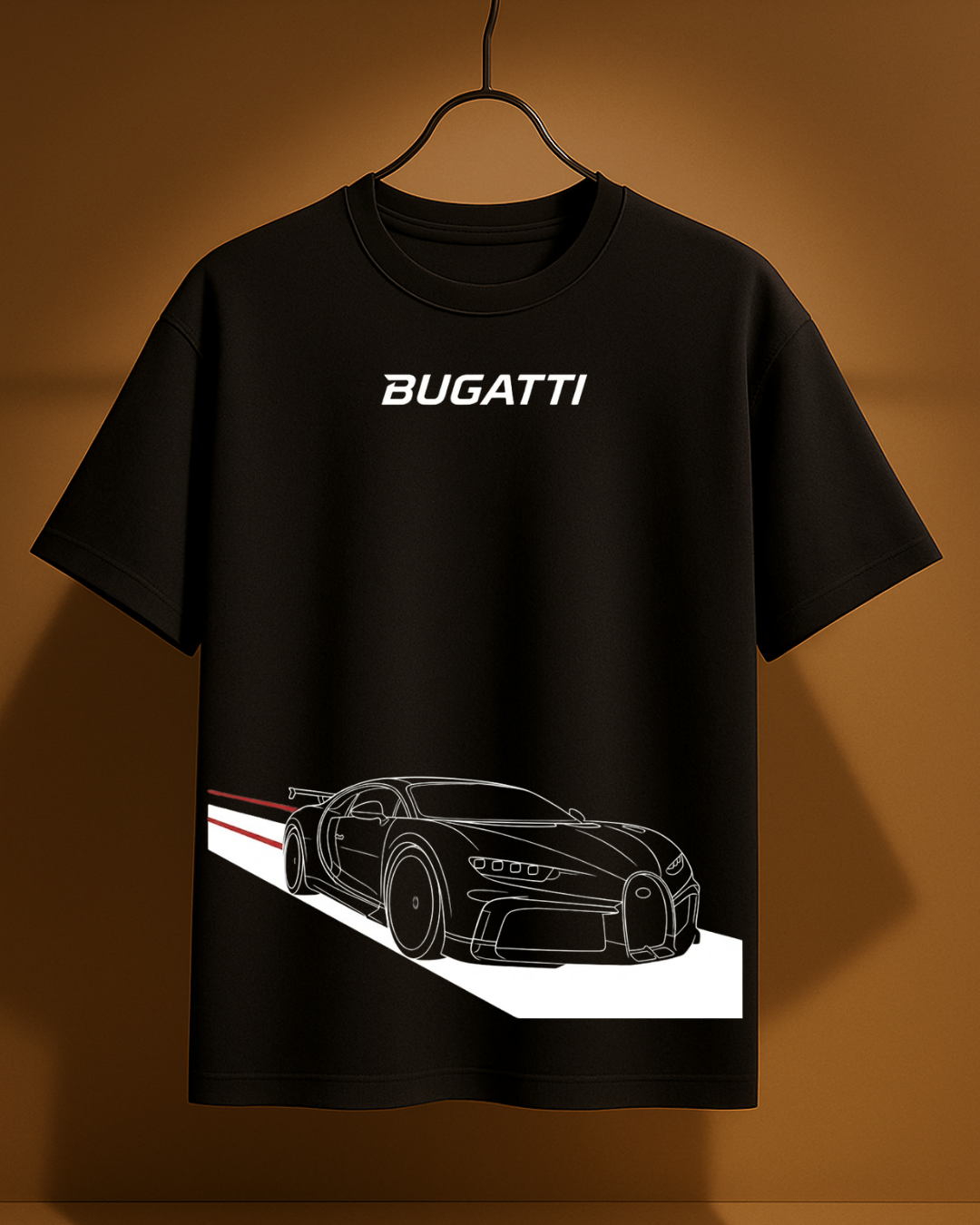 Bugatti Hypercar Oversized T-Shirt